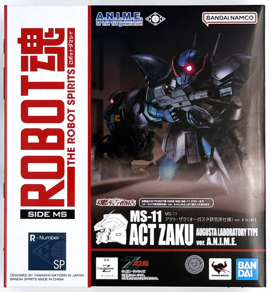 BANDAI SPIRITS Robot Spirits -SIDE MS- Mobile Suit Zeta Gundam MS-11 Act Zaku (Augusta Newtype Lab) ver. A.N.I.M.E. (Tamashii Web Shoten Exclusive)