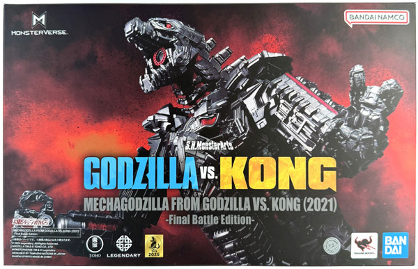 BANDAI SPIRITS S.H.MonsterArts MECHAGODZILLA FROM GODZILLA VS. KONG (2021) -Final Battle Edition- (Tamashii Web Shoten Exclusive)