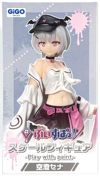 Fukuya VSPO! Scale Figure -Play with paint- Sena Asumi (Game-prize) hình ảnh 1