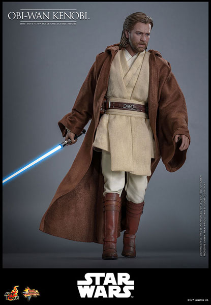 Hot Toys Movie Masterpiece "Star Wars: Episode II - Attack of the Clones "1/6 Scale Figure Obi-Wan Kenobi Bild 1