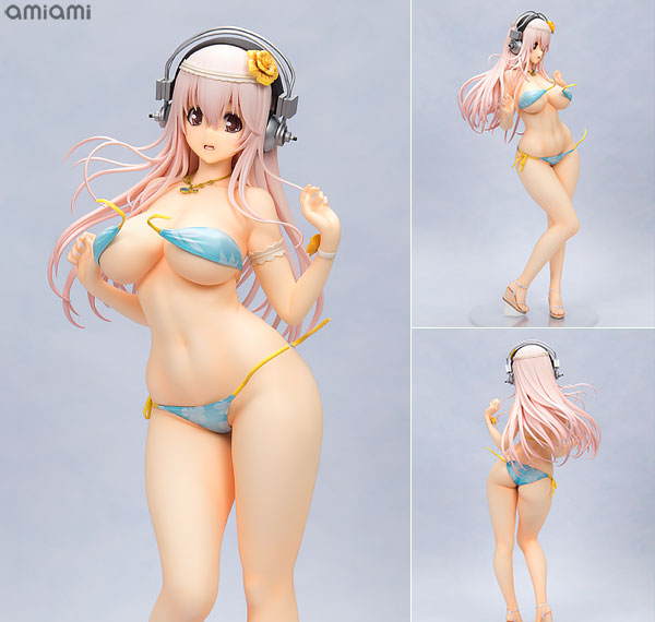 OrchidSeed Super Sonico Summer Vacation ver. 1/4.5 Complete Figure