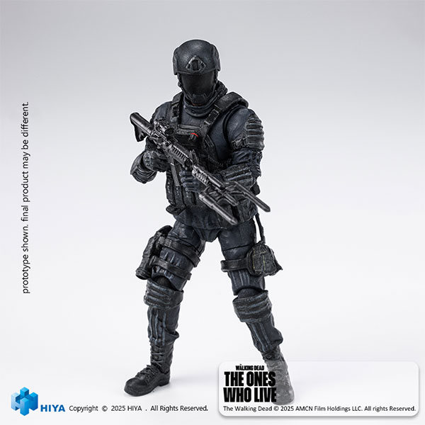 Hiya Toys The Walking Dead: The Ones Who Live 1/18 Action Figure CRM Soldier