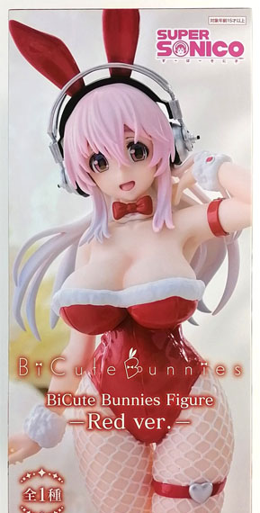 FURYU Super Sonico BiCute Bunnies Figure -Red ver.- image 1