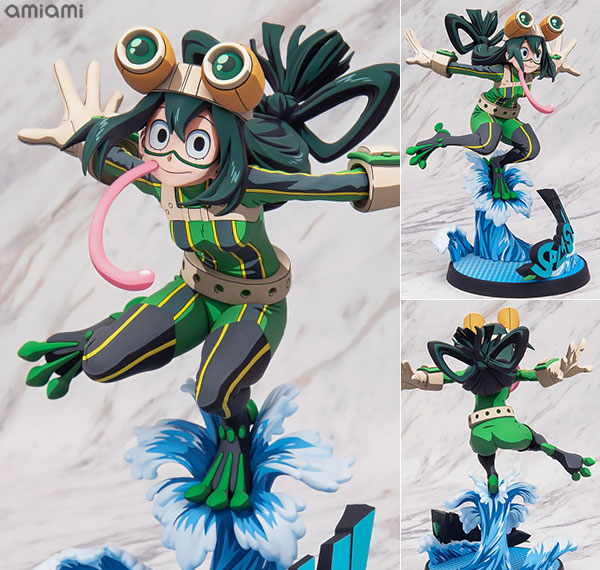 Takara Tomy My Hero Academia Tsuyu Asui Two Dimensioning Ver. 1/8 Complete Figure รูปภาพ 1