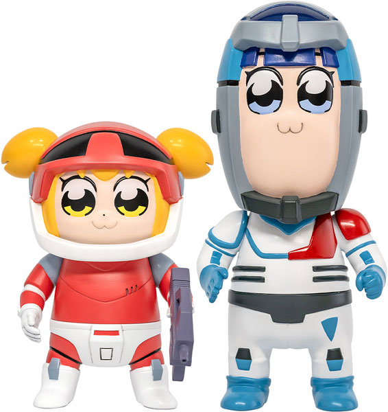 Ember Toys Chibi Creature Pop Team Epic POPUKO & PIPIMI Spacesuit Ver. Soft Vinyl Figure