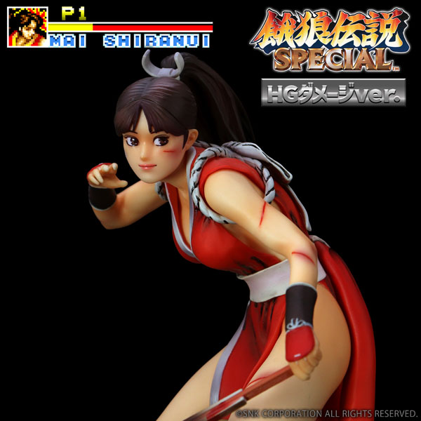 STUDIO24 THE KING OF COLLECTORS'24 Fatal Fury SPECIAL Mai Shiranui (HG Damage Ver.) Complete Figure รูปภาพ 1