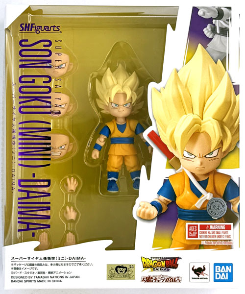 BANDAI SPIRITS S.H.Figuarts Dragon Ball Daima Super Saiyan Son Goku (Mini) -DAIMA- (Tamashii Web Shoten Exclusive) รูปภาพ 1