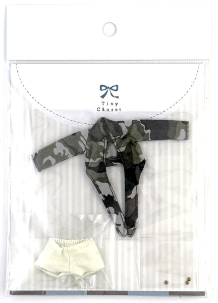Kotobukiya Sousai Shoujo Teien Tiny Closet Front-tie Shirt Set [White] (Kotobukiya Shop Exclusive)