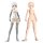 Kotobukiya Megami Device B1R-M CHASSIS KIT SKIN COLOR A 1/1 Plastic Model Bild 2