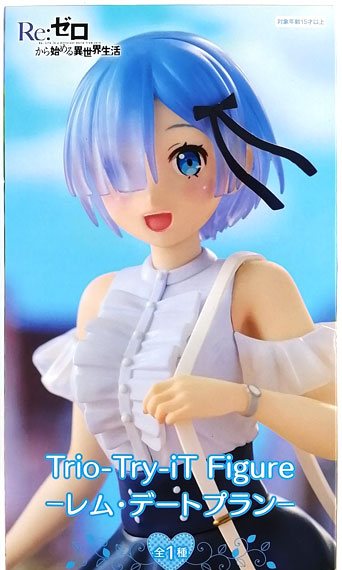 FURYU Re:ZERO -Starting Life in Another World- Trio-Try-iT Figure -Rem Date Plan- รูปภาพ 1
