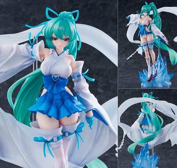WING "Gushing over Magical Girls" Magia Azul The Verglas Maiden DXver. 1/7 Complete Figure รูปภาพ 1