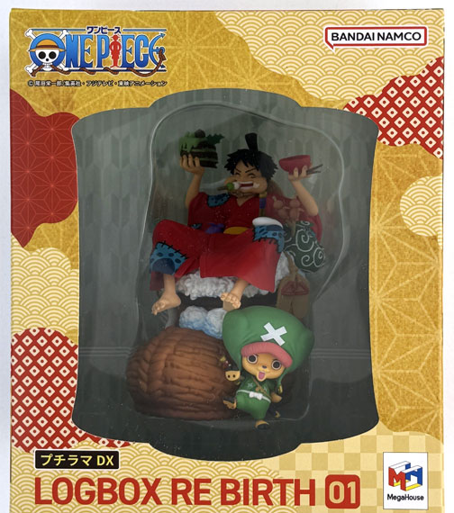 MegaHouse Puchirama DX LOGBOX RE BIRTH 01 ONE PIECE Monkey D. Luffy & Tony Tony Chopper Complete Figure (MegaTrea Shop, Mugiwara Store, etc Exclusive)