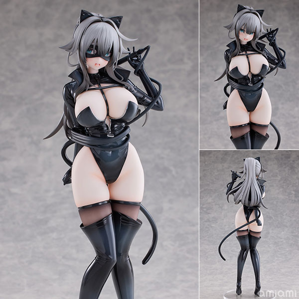 ENSOUTOYS [Bonus] Cat Woman Happy-chan 1/6 Complete Figure Different Color Edition