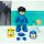 Jada Toys Mega Man Action Figure 1/12 Mega Man (Not Wearing the Met) 图片 10