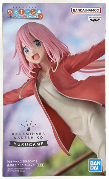 BANDAI SPIRITS "유루캠△ SEASON3" 카가미하라 나데시코 피규어 (프라이즈)