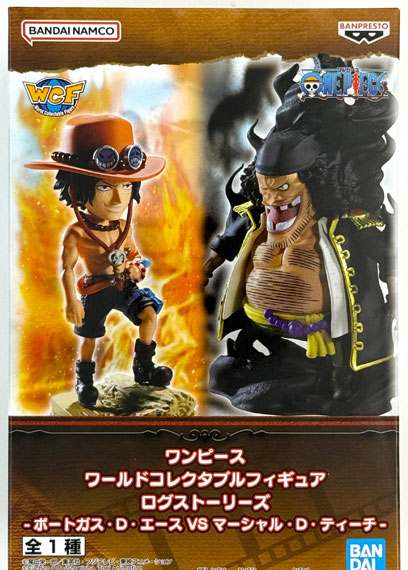 BANDAI SPIRITS ONE PIECE World Collectable Figure Log Stories -Portgas D. Ace VS Marshall D. Teach- 이미지 1