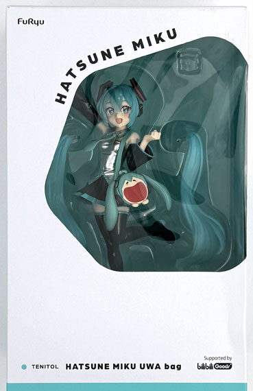 FURYU TENITOL Hatsune Miku UWA FuwaFuwa Kawaii Egao Bag Complete Figure (FURYU HOBBY MALL Exclusive) image 1