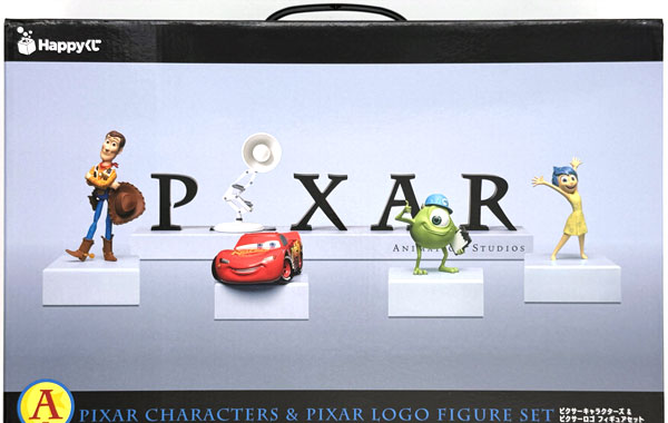 Sunny Side Up Happy Kuji PIXAR 2025 A Prize - Pixar Characters & Pixar Logo Figure Set รูปภาพ 1