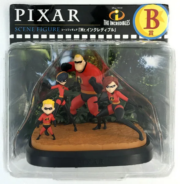 Sunny Side Up Happy Kuji PIXAR 2025 B Prize - Scene Figure "The Incredibles" (Game-prize) รูปภาพ 1