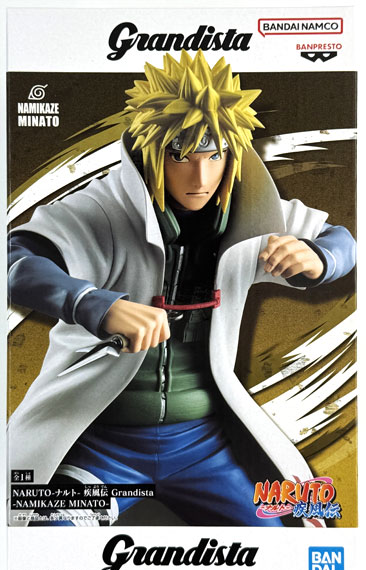 BANDAI SPIRITS NARUTO Shippuden Grandista -NAMIKAZE MINATO- image 1