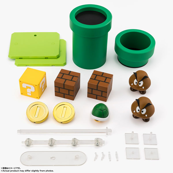 BANDAI SPIRITS S.H.Figuarts Super Mario Play Set (SUPER MARIO) image 1