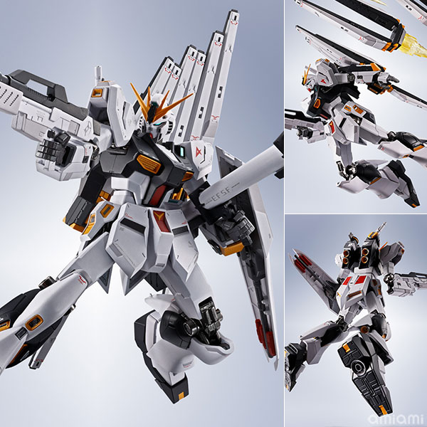 BANDAI SPIRITS Metal Robot Spirits -SIDE MS- Nu Gundam "Mobile Suit Gundam: Char's Counterattack"
