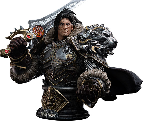 Infinity Studio Infinity Studio X Blizzard World of Warcraft Varian Wrynn 1/3 Bust Model