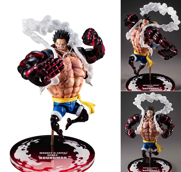 MegaHouse Variable Action Heroes ONE PIECE Monkey D. Luffy Gear 4 Boundman Action Figure