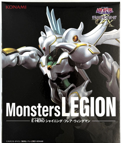 Konami 애니메이션 유희왕 시리즈 몬스터즈 LEGION E HERO 샤이닝 플레어 윙맨