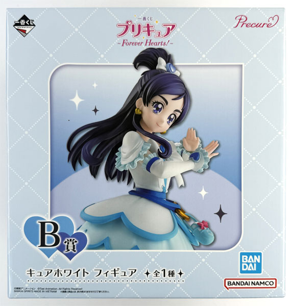 BANDAI SPIRITS Ichiban Kuji Pretty Cure -Forever Hearts!- B Prize - Cure White Figure (Game-prize)