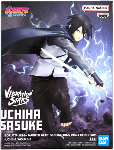 BANDAI SPIRITS BORUTO NARUTO NEXT GENERATIONS VIBRATION STARS -UCHIHA SASUKE- II (Game-prize)