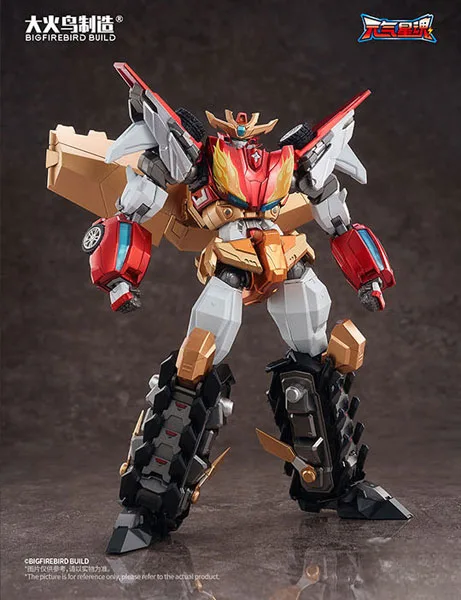 BIGFIREBIRD BUILD Star Guardian Soul of the planet Flame star guardian Alloy Posable Figure imagen 1