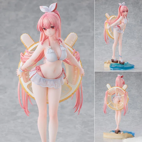 Solarain [โบนัส] Rosuuri Original Character White Rabbit Rosu: Swimsuit Ver. 1/7 Complete Figure รูปภาพ 1