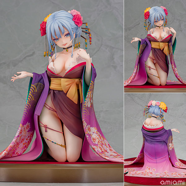 Daiki Kougyou Shujuu Ecstasy Shion Oiran Ver. (Wholesome Ver.) 1/7 Complete Figure image 1