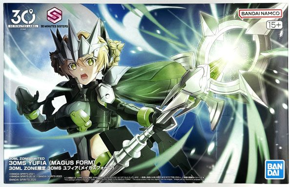 BANDAI SPIRITS 30 MINUTES SISTERS Yufia (Magus Form) Plastic Model (30 MINUTES LABEL FES.2025 Exclusive) imagen 1