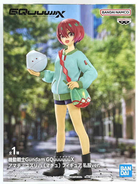 BANDAI SPIRITS Mobile Suit Gundam GQuuuuuuX Amate Yuzuriha (Machu) Figure Casual Wear ver. (Game-prize)