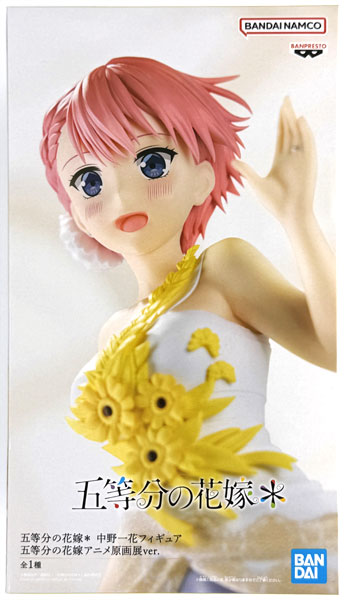 BANDAI SPIRITS 5등분의 신부 * 나카노 이치카 피규어 5등분의 신부 애니메 원화전 ver. (게임경품)