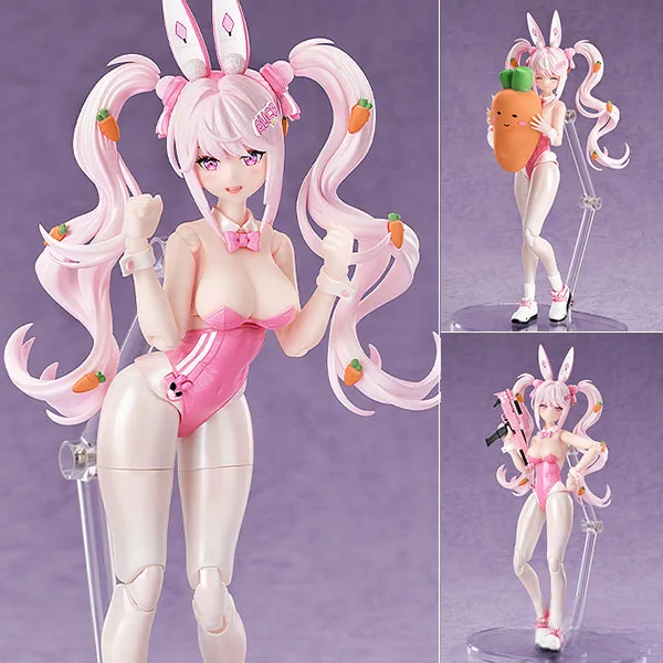 Good Smile Arts Shanghai Hyper Body GODDESS OF VICTORY: NIKKE Alice: Wonderland Bunny Posable Figure gambar 1