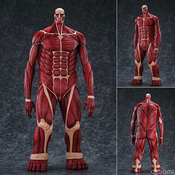 Kaiyodo Mega Soft Vinyl Attack on Titan Colossal Titan