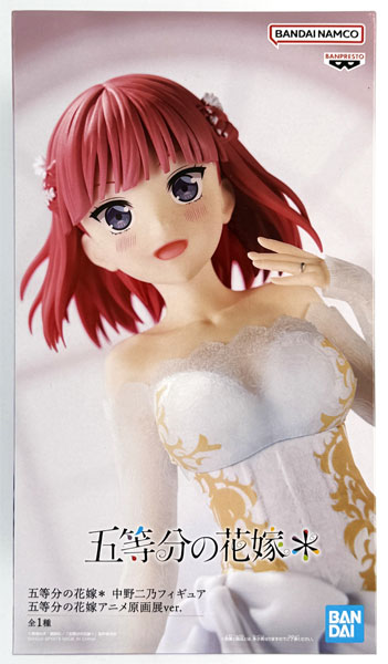 BANDAI SPIRITS The Quintessential Quintuplets * Nino Nakano Figure The Quintessential Quintuplets Anime Genga Art Exhibition ver. (Game-prize) gambar 1
