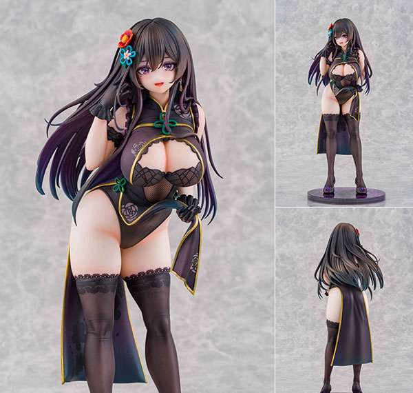 Kiwi Toys [보너스] "차이나드레스 냥" Illustrated by CeNanGam 1/6 완성품 피규어 디럭스 에디션 이미지 1
