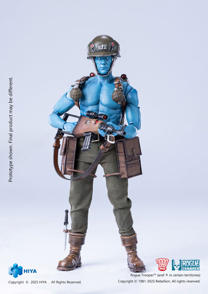 Hiya Toys Rogue Trooper 1/12 Action Figure Rogue Trooper