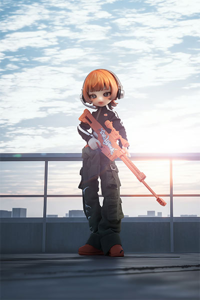 Neo Eden Toys "EVE LYNNA: Double-sided Killer" Pixelle MJD Complete Doll gambar 1