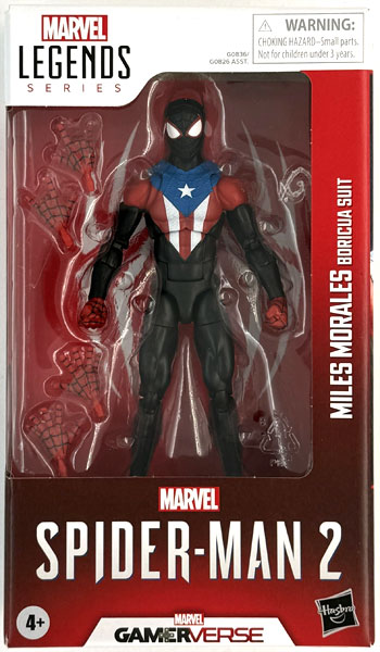 Hasbro Marvel "Marvel Legend" 6 Inch Miles Morales / Spider-Man (Boricua Suit) [Game "Marvel's Spider-Man 2"]