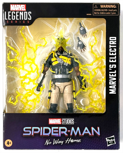 Hasbro "Marvel Legend" 6 Inch MCU Series Electro [Movie "Spider-Man: No Way Home"]