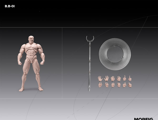 INART Male Body 1/12 Complete Model Action Figure Bild 1