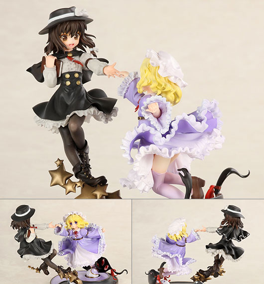Bellfine Touhou Project Ghostly Field Club Renko Usami & Maribel Hearn Complete Figure รูปภาพ 1