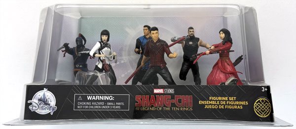 Disney Store SHANG-CHI FIGURINE SET (6 Figure Set)