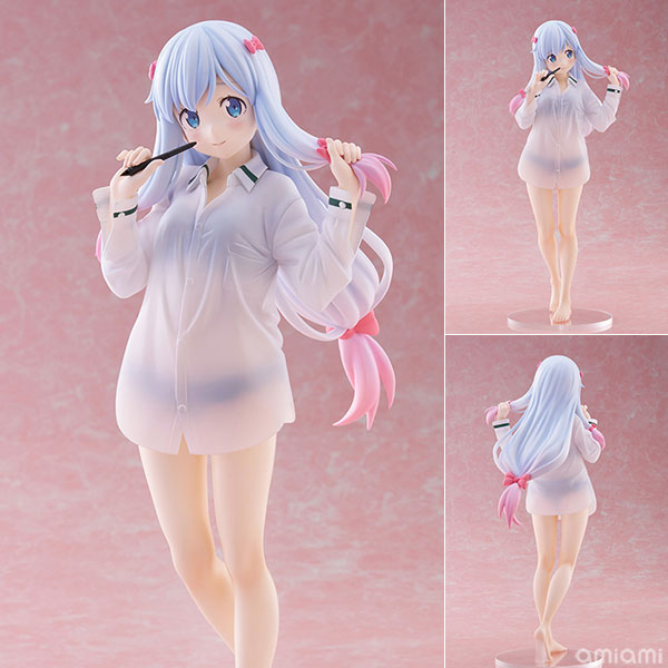 FURYU TENITOL TALL Eromanga Sensei Sagiri Izumi Shirt ver. Complete Figure