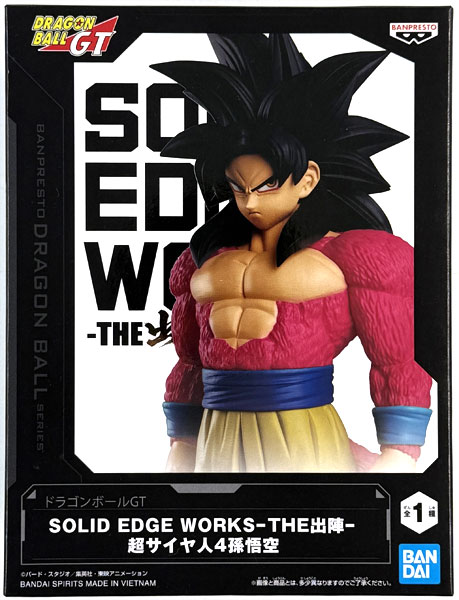 BANDAI SPIRITS Dragon Ball GT SOLID EDGE WORKS -THE Shutsujin- Super Saiyan 4 Son Goku (Game-prize)
